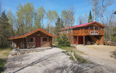 Cozy Log Home on 7 Acres – $679,900