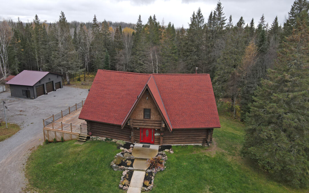 Log Home on 40 Acres – SOLD